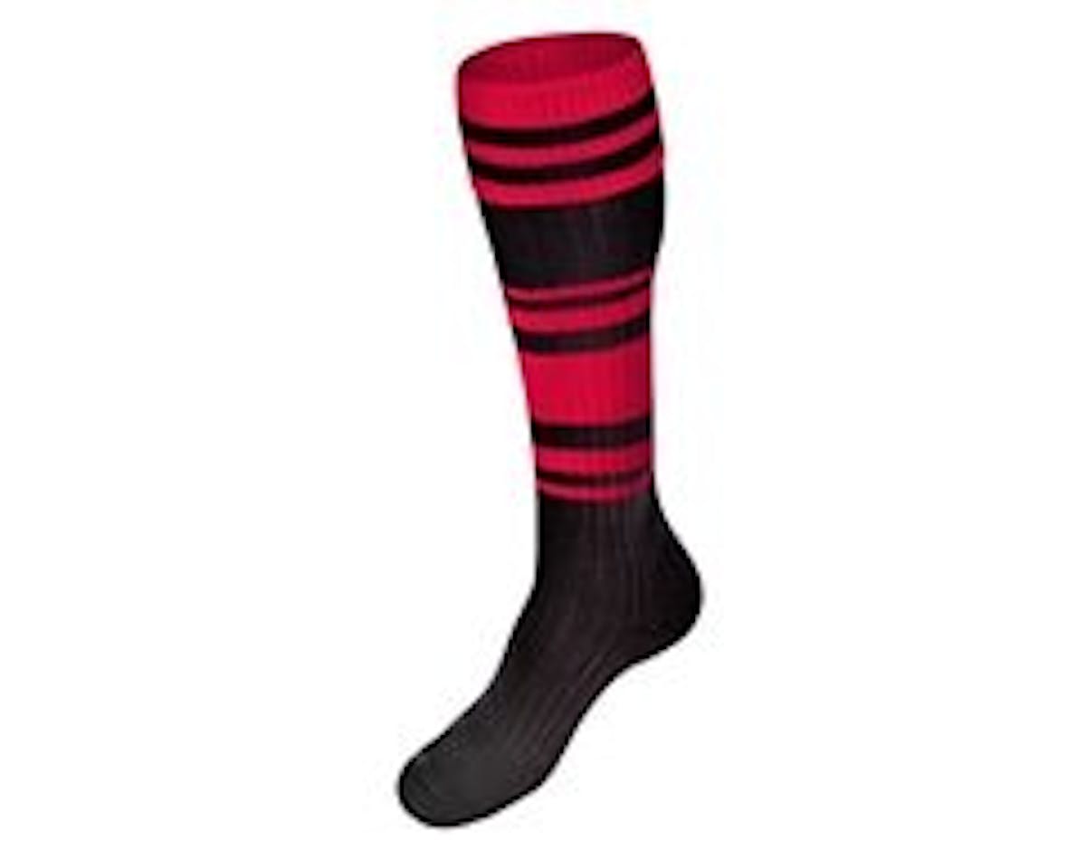 Pro Socks Red/Black Main Image