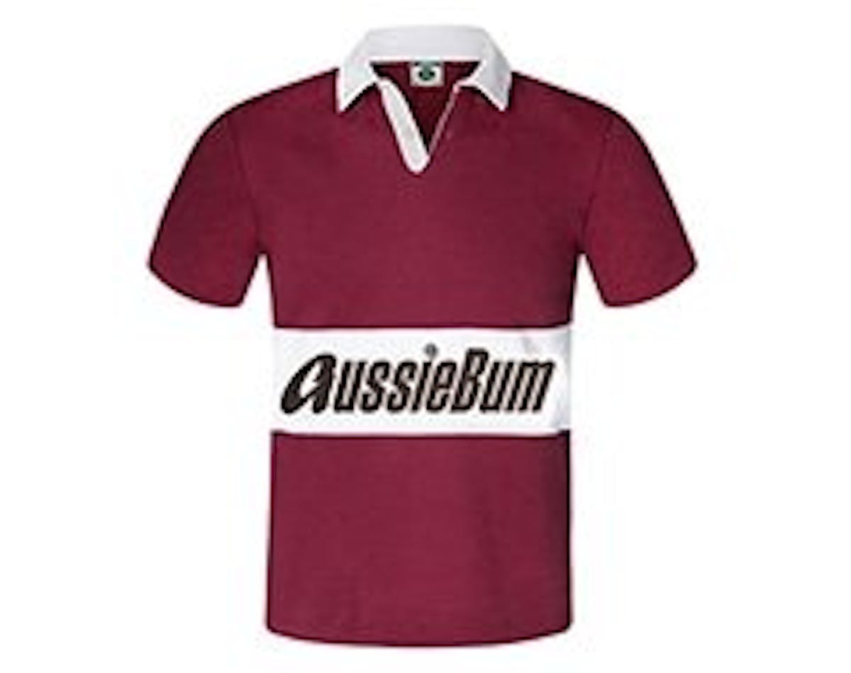 Rugby Jersey Maroon Main Image