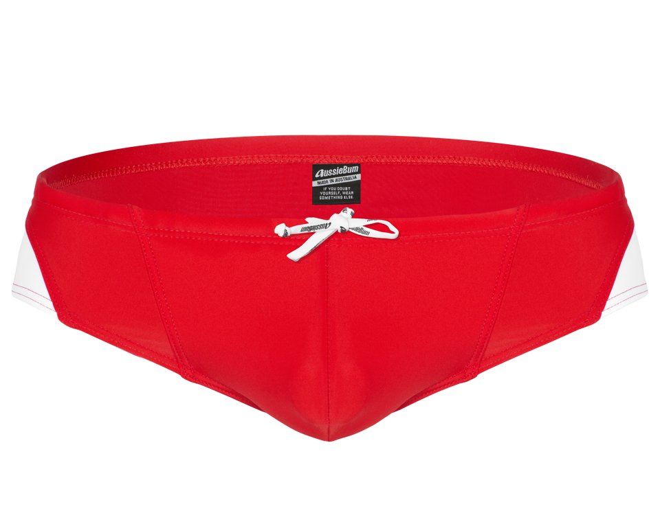 Ultra Osiris Red Brief Swimwear Range At Aussiebum