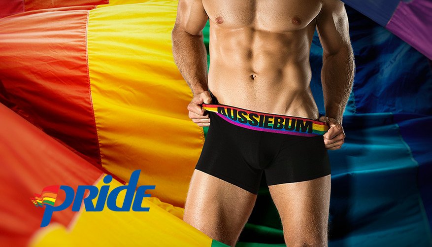 Pride Jock Pride Multicolor Brief - Underwear range at aussieBum