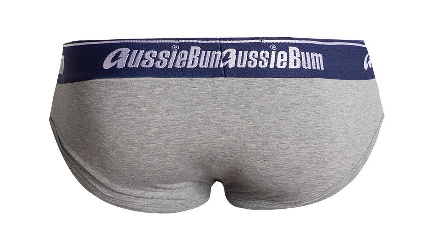 CottonSoft Sapphire Grey Brief - Underwear range at aussieBum