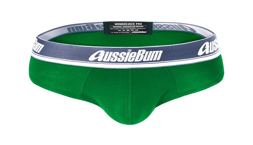 Wonderjock Pro Green Brief Underwear Range At Aussiebum