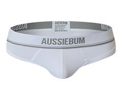 Pride White Brief - Underwear range at aussieBum
