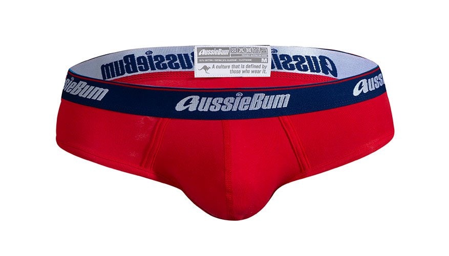 CottonSoft Regatta Red Brief - Underwear range at aussieBum