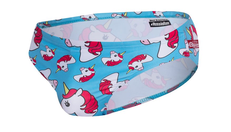 PartyOn Unicorn Blue Brief - Swimwear 