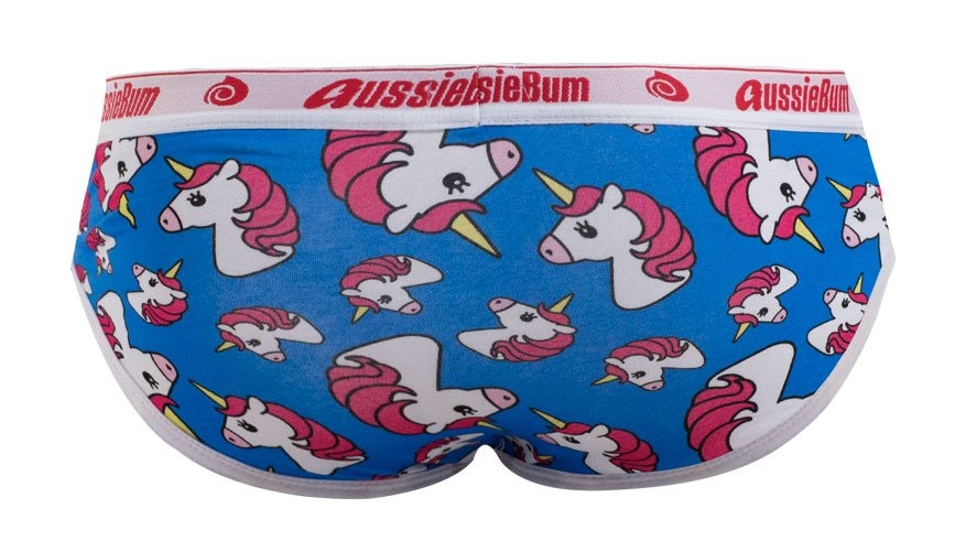 PartyOn Unicorn Blue Brief - Underwear range at aussieBum