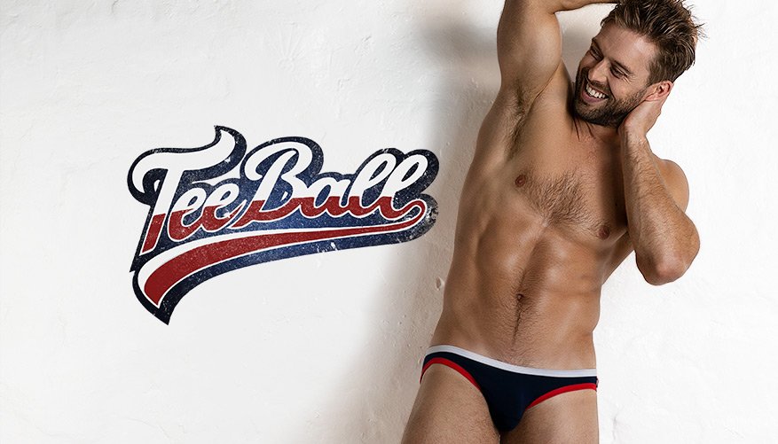 TeeBall Navy White Lifestyle Image