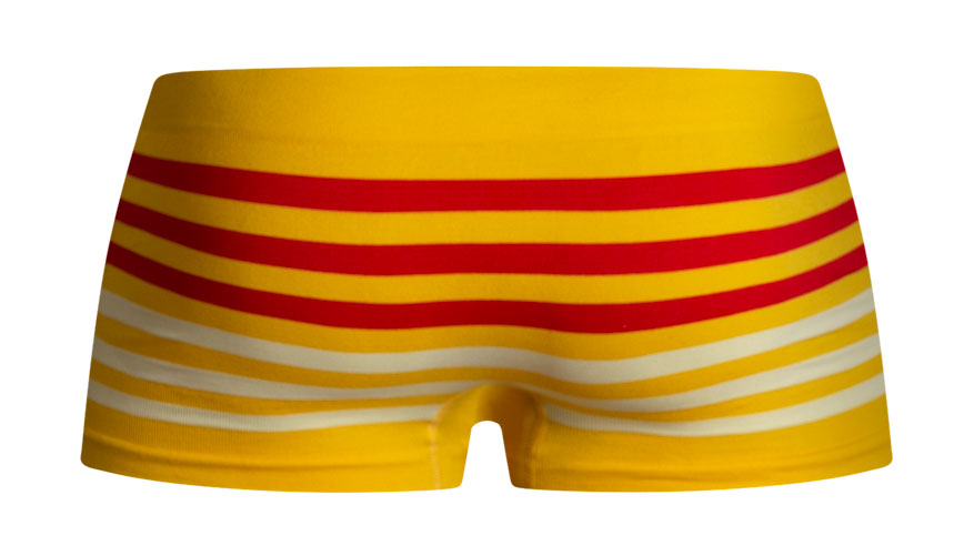 Bodystretch Red Yellow Trunk Underwear range at aussieBum