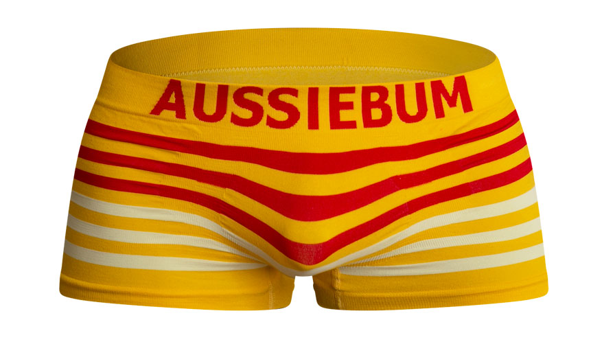 Bodystretch Yellow Red Multicolor Trunk Underwear range at aussieBum