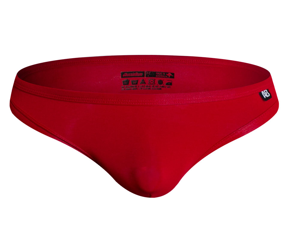 Slick Red Brief Underwear range at aussieBum