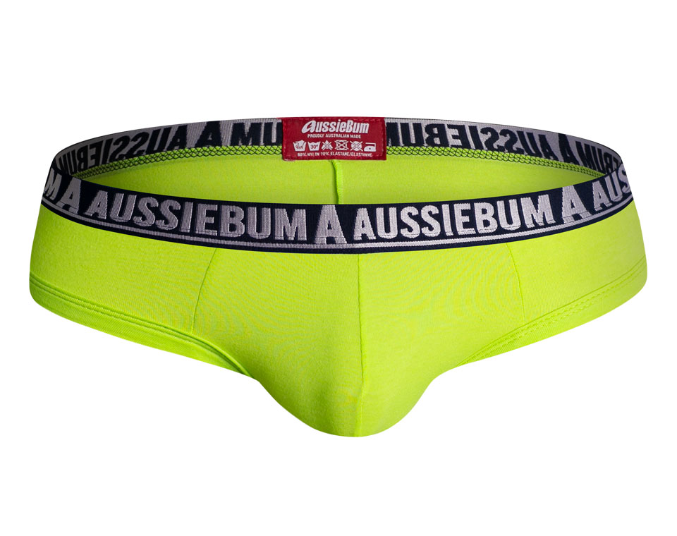 ToughAs Lime Green Brief Underwear range at aussieBum