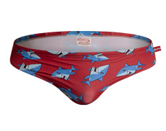 Cockatoo Shark Pattern Brief - Swimwear range at aussieBum