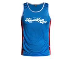 Nylon Singlet Blue/red Main Image