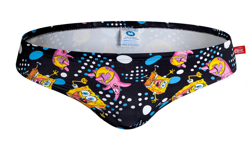 SPONGEBOB: ALOHA FROM BIKINI BOTTOM BOXER BRIEF / Stretch Cotton