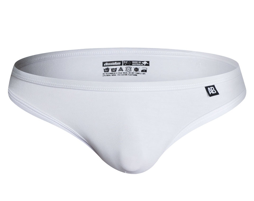 Slick White Brief - Underwear range at aussieBum