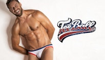 TeeBall White Navy-Red Lifestyle Image