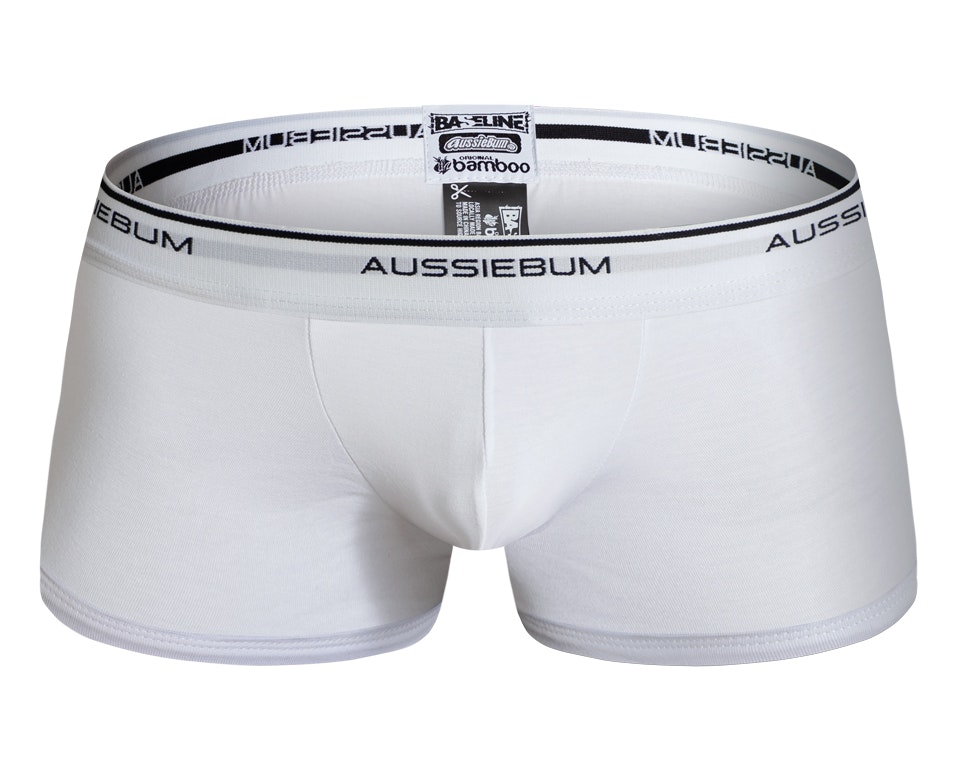 AussieBum Men white SupaDupa trunk underwear Size S or M