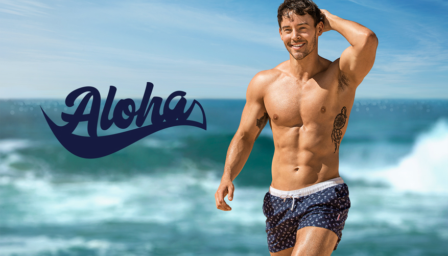 Aussiebum Men's Swim Brief Bikini Surf Guy/Gay Swimwear Sexy White