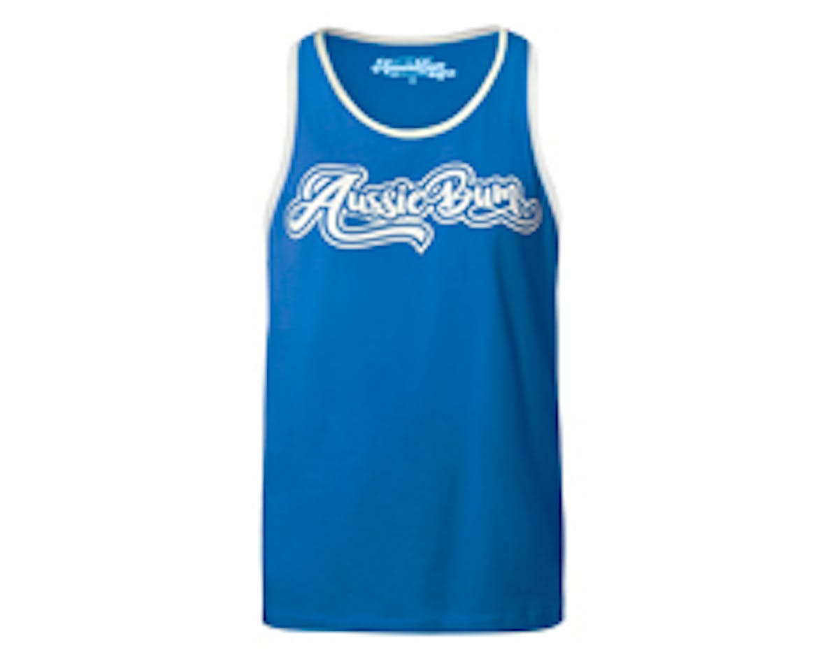 Signature Singlet Blue Main Image