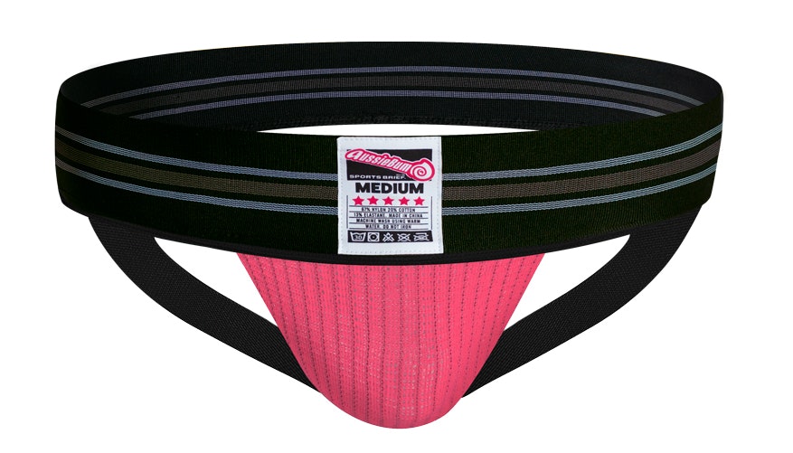 Classic Jock Black Pink Multicolor Jock - Underwear range at aussieBum