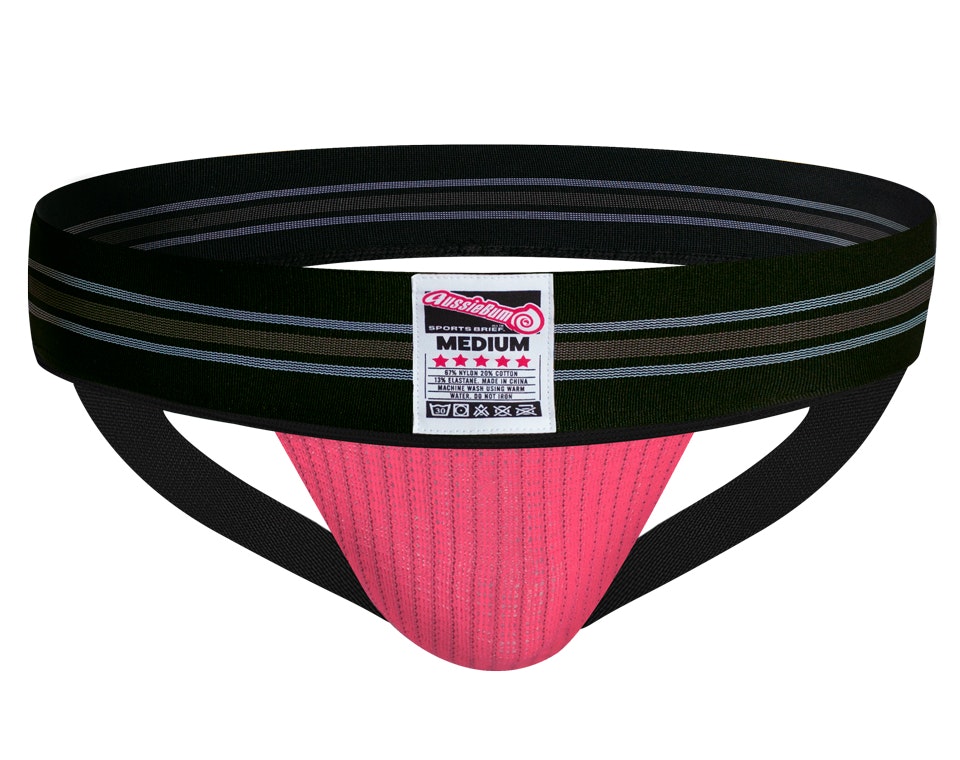 AussieBum Men Red classic jock strap jockstraps underwear size M L XL