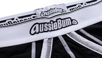 aussieBum Men's Enlarge 2.0 Black Hipster Underwear - M