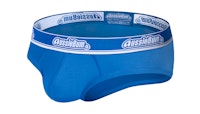 aussieBum Men's WonderJock 2.0 Blue Brief Underwear - M