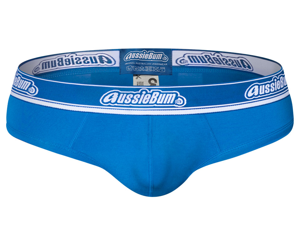 aussieBum Men's WonderJock 2.0 Blue Brief Underwear - M