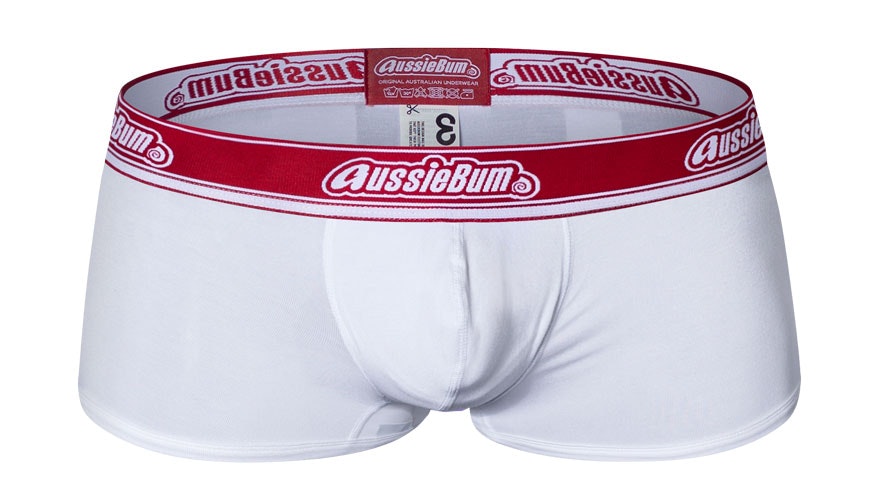 WonderJock  White Trunk - Underwear range at aussieBum