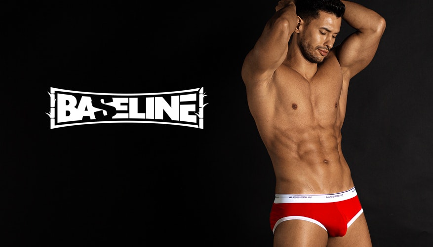 BASELINE Red Brief - Underwear range at aussieBum