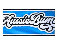 Towel Black Blue Main Image