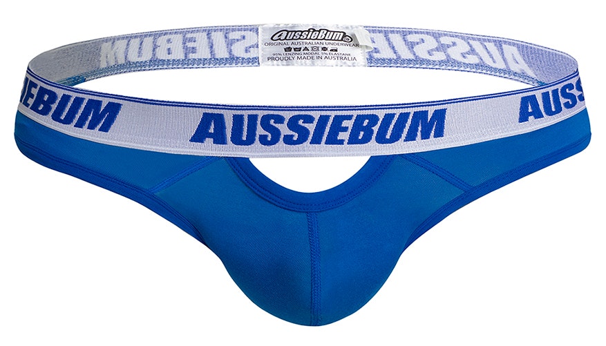 aussieBum Men's Classic Blue Jock Underwear - M