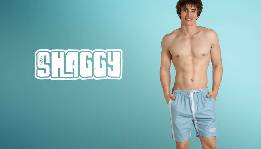 パンツ S shaggy shorts Shaggy Blue Shorts - Clothing range at aussieBum