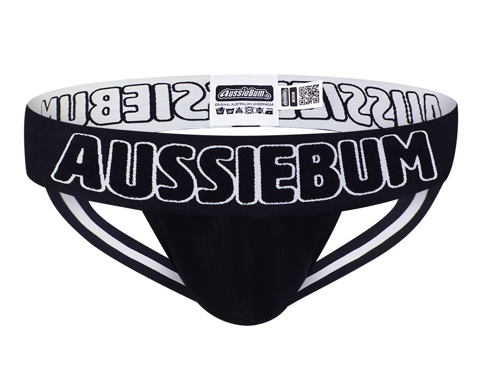 Aussiebum The Cup Black Jock Designed in Australia X-Large F23