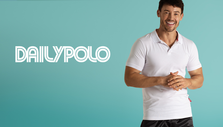 Daily Polo White Lifestyle Image