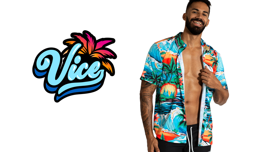 Vice Orange Vice Orange Shirt - Clothing range at aussieBum