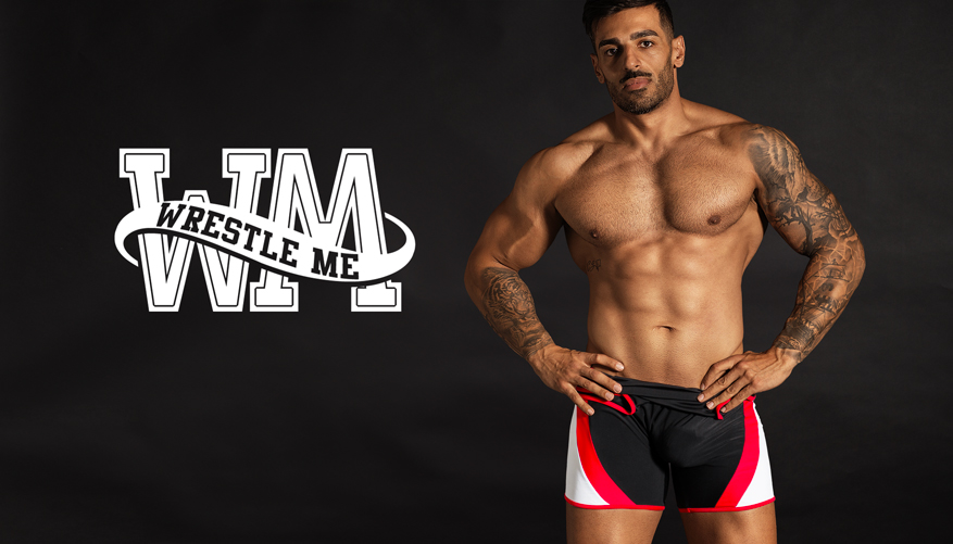 WrestleMe 2.0 Black Shorts Clothing range at aussieBum