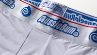aussieBum Men's Easyflex White Trunk Underwear - M