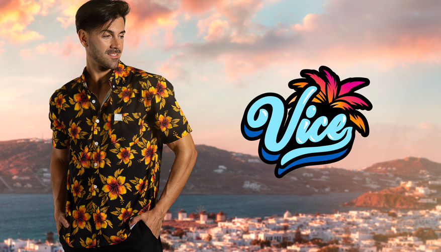 Vice Black Shirt - Clothing range at aussieBum