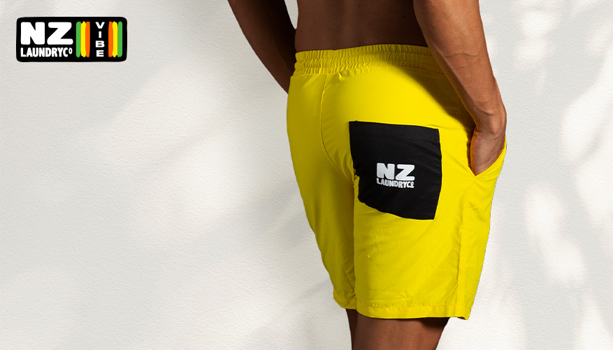 NZLC Vibe Yellow Shorts - Swimwear range at aussieBum