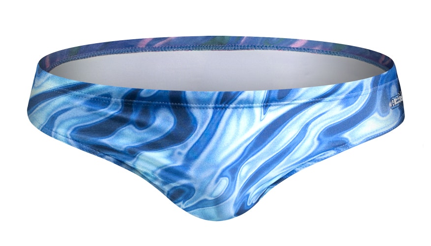 Molten Ice Blue Brief Swimwear range at aussieBum