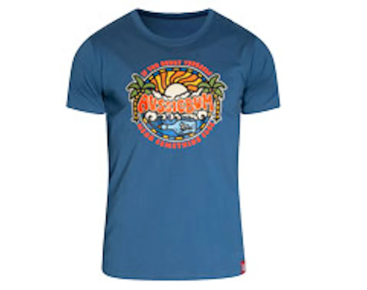 Designer Tee Sea Steel Blue Main Image