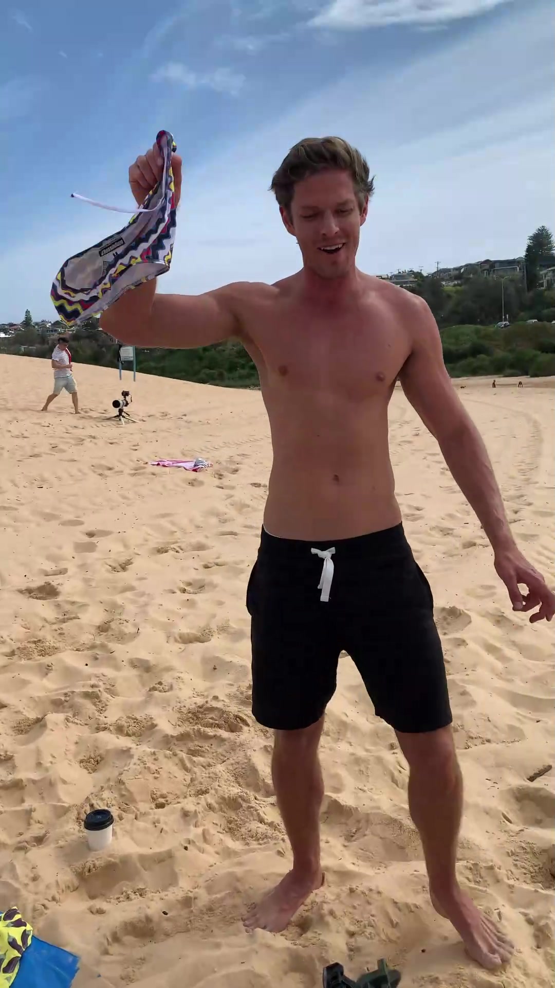 Where's Wiggly?#model  #photoshoot  #swimwear  #aussiebum #fyp  #bts