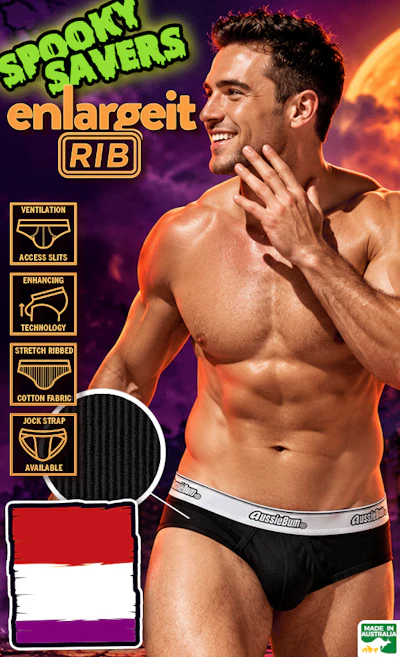 EnlargeIT Ribbed Black Homepage Image