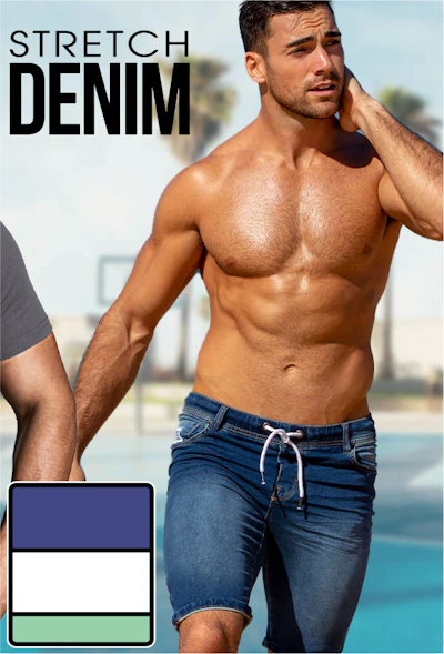 Stretch Denim Short Bondi Homepage Image