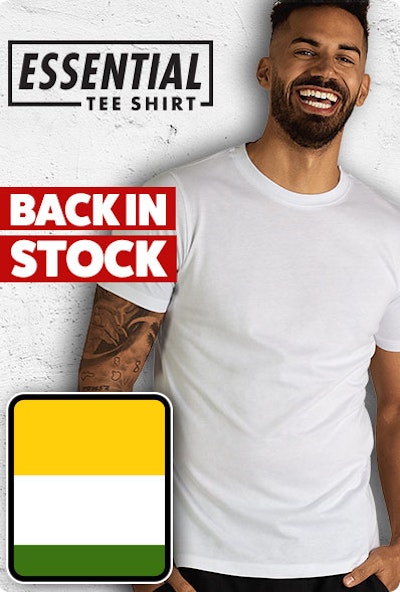 Essential Tee White Homepage Image