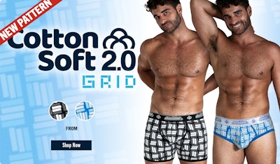 CottonSoft 2.0 Azure Grid Homepage Image