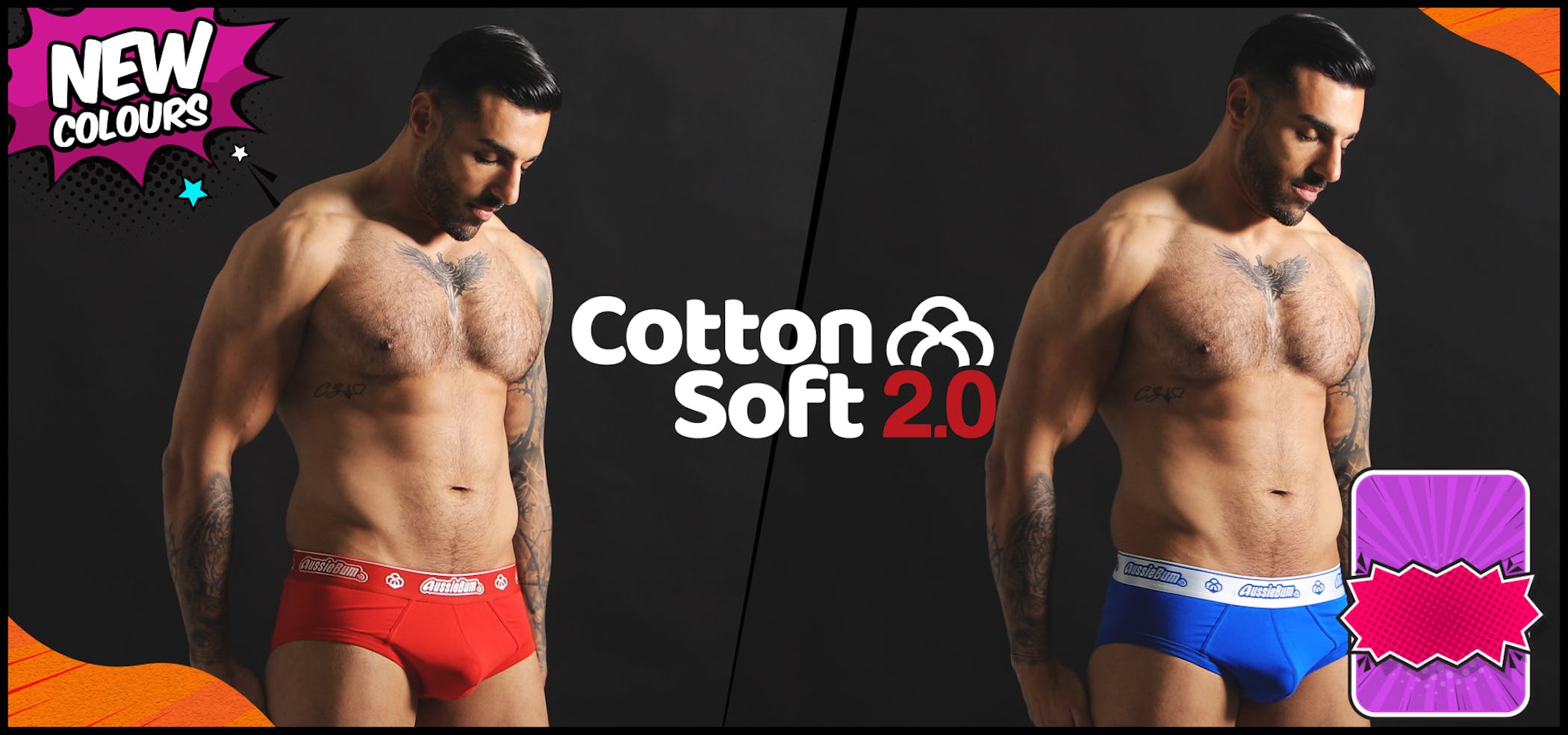 CottonSoft 2.0 Blue Homepage Image