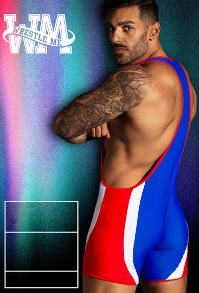 WrestleMe 2.0 Blue Homepage Image