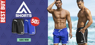 A-Shorts Blue Homepage Image